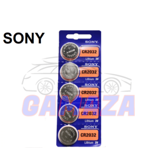 BATERIA SONY CR2032 LITHIUM 3V | CARTELA C/ 5PILHAS