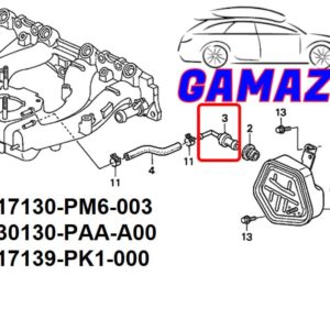 Valvula Pcv Respiro Anti Chamas Honda/toyota 1998-2002